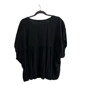 🍄 Black Women's Top Baby Doll Style